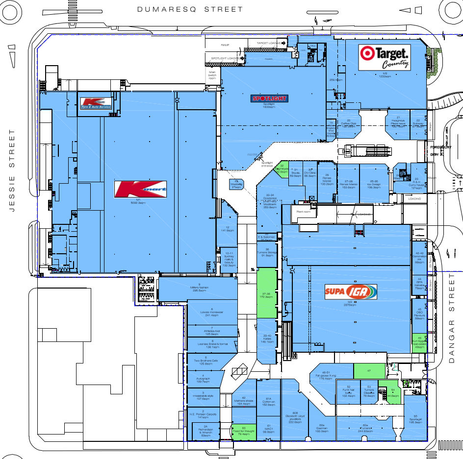 DNG Interactive Mall Map